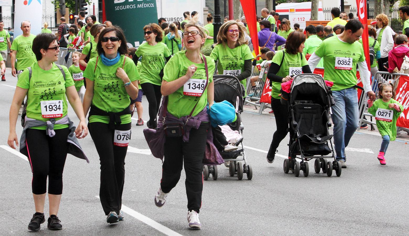 Carrera de la familia en Logroño