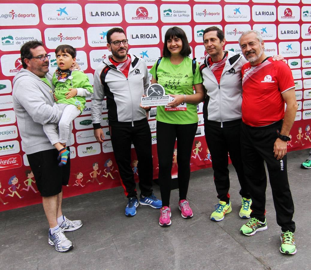 Carrera de la familia en Logroño