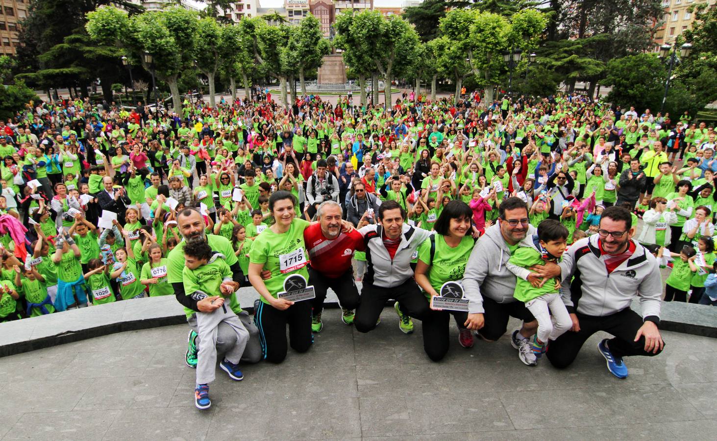 Carrera de la familia en Logroño