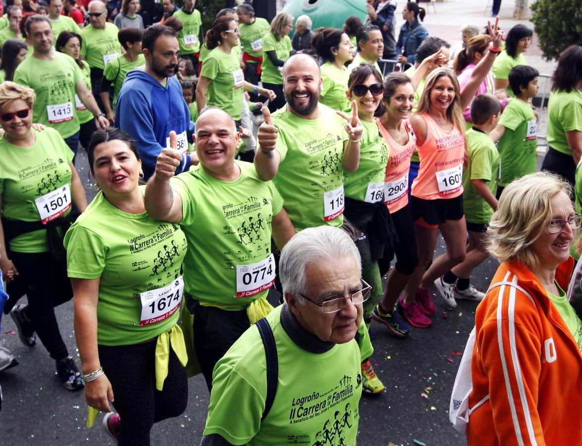 Carrera de la familia en Logroño