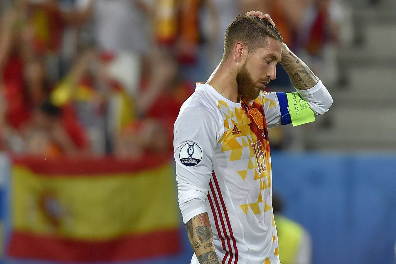 Las mejores imágenes de la derrota de España ante Croacia