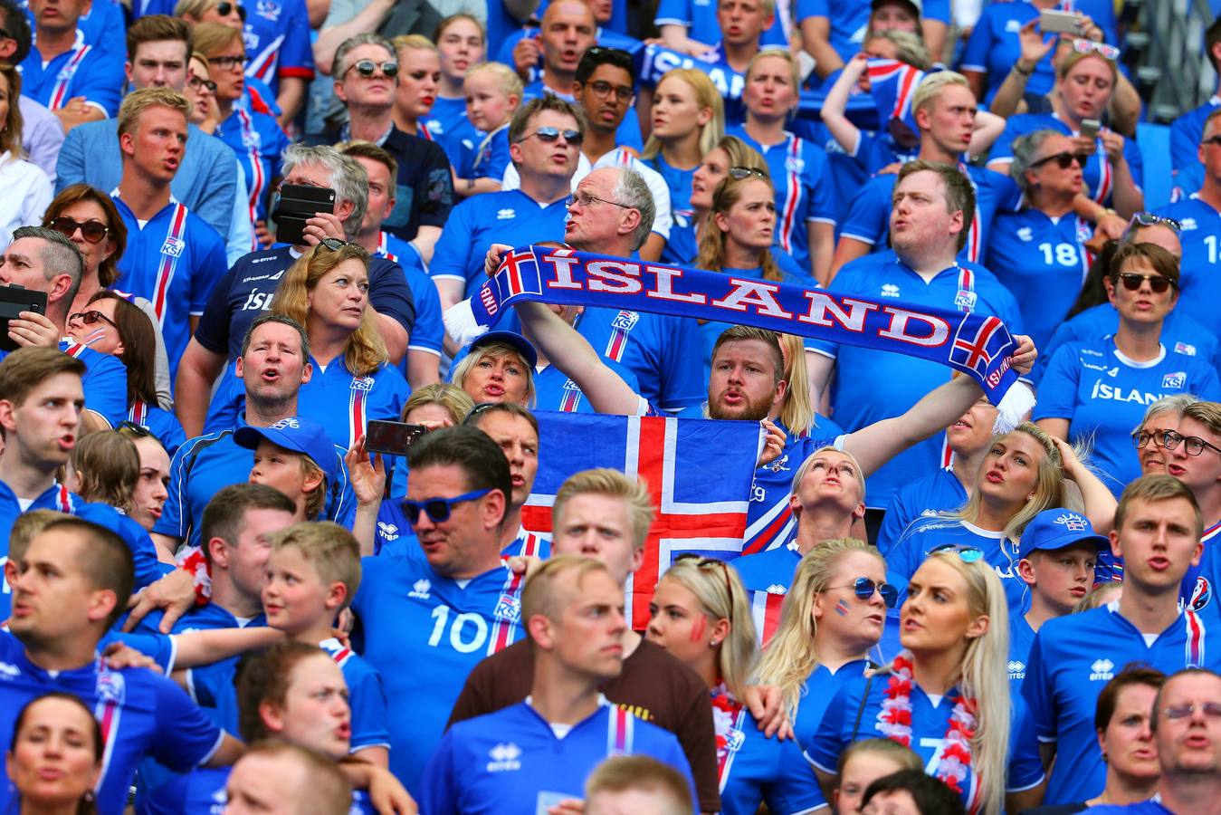 Las mejores imágenes del Islandia-Austria