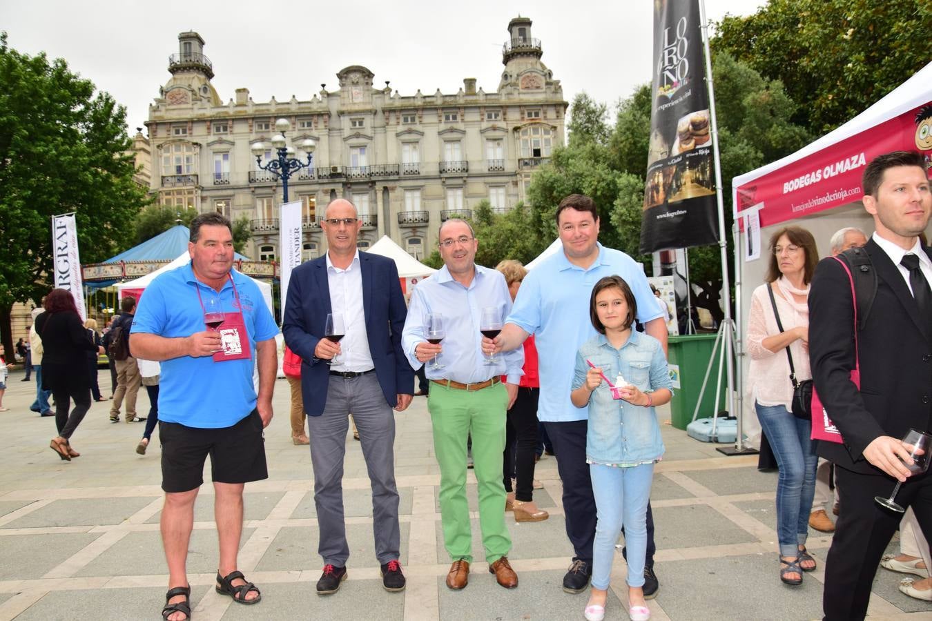 Santander brinda con el Riojano, Joven y Fresco