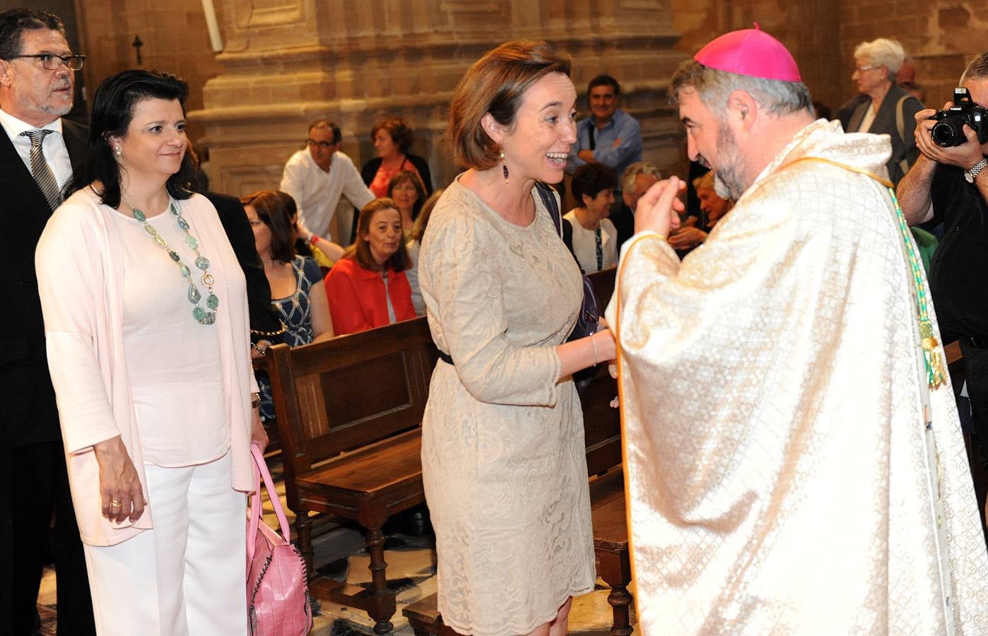 Ceremonia de nombramiento de Carlos Escribano como nuevo obispo de La Rioja