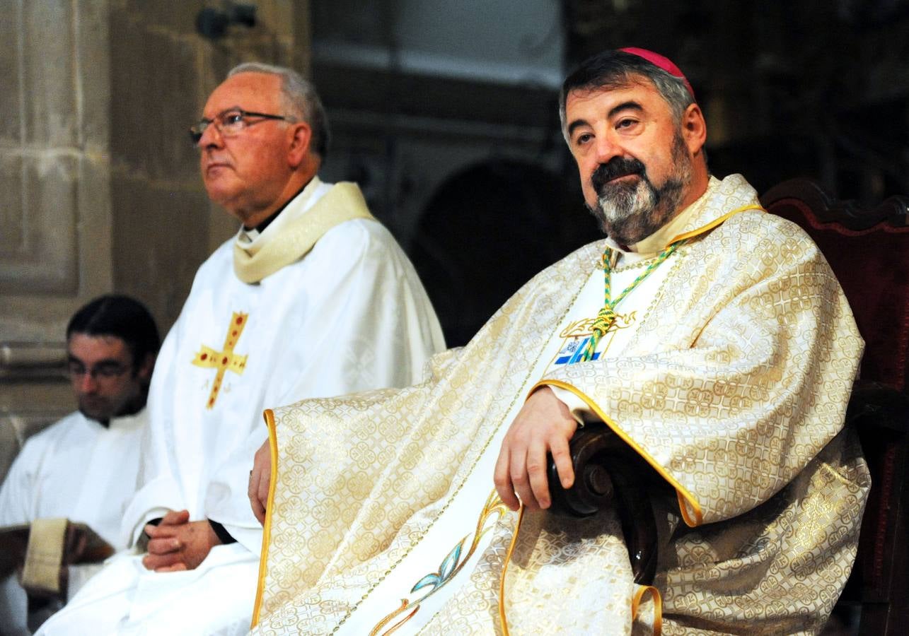 Ceremonia de nombramiento de Carlos Escribano como nuevo obispo de La Rioja