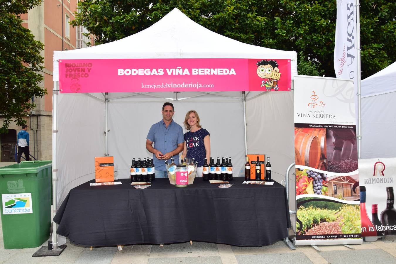 El Riojano, Joven y Fresco se prepara para la llegada de los amantes del vino en Santander