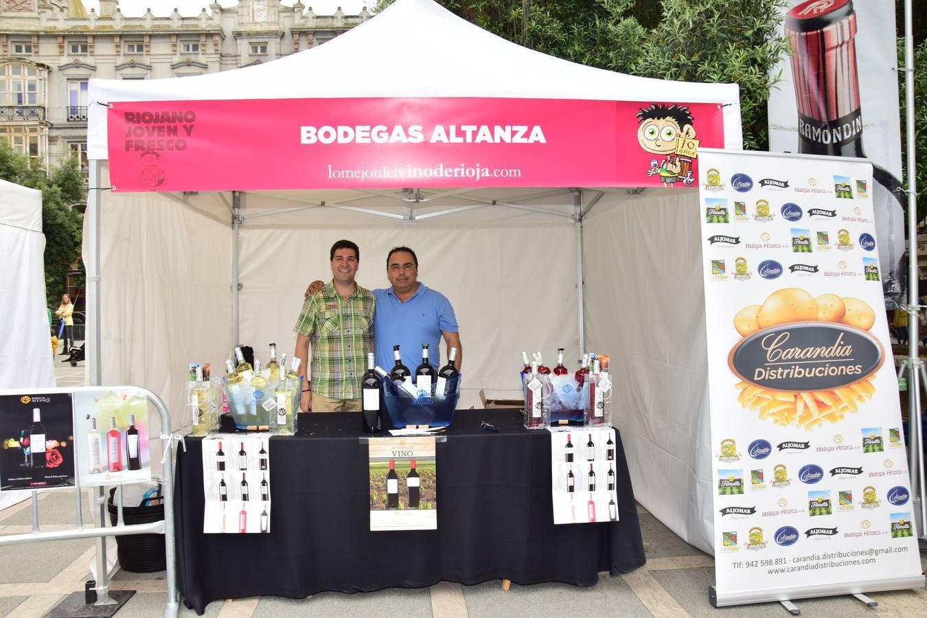 El Riojano, Joven y Fresco se prepara para la llegada de los amantes del vino en Santander