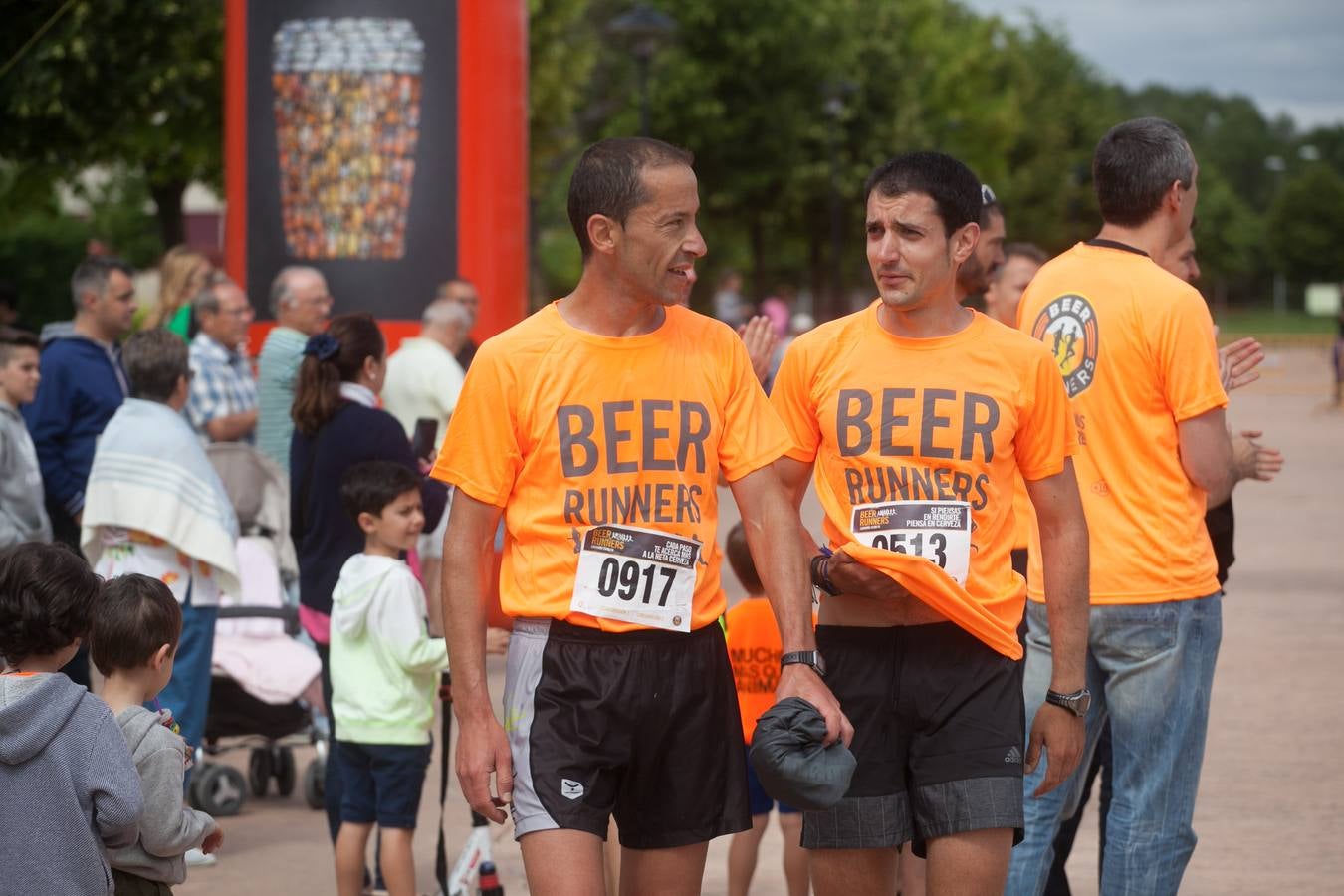 Beer Runners reúne a casi un millar de corredores en Logroño