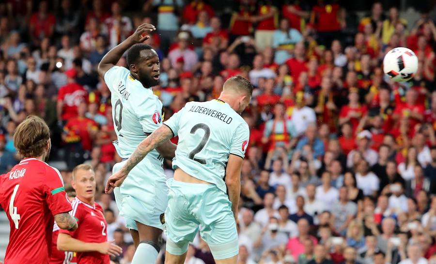 Las mejores imágenes del Hungría-Bélgica