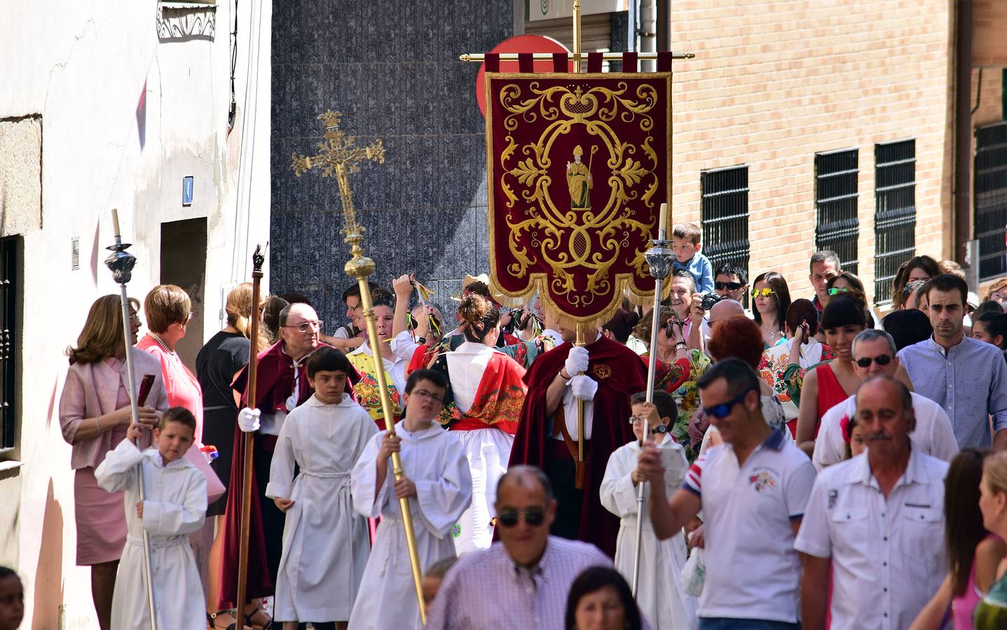 Procesión en Lardero