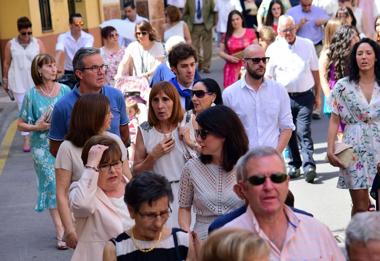 Procesión en Lardero