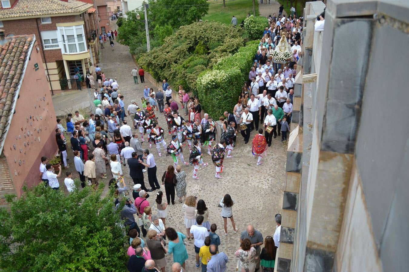 Ventosa celebra su Virgen Blanca