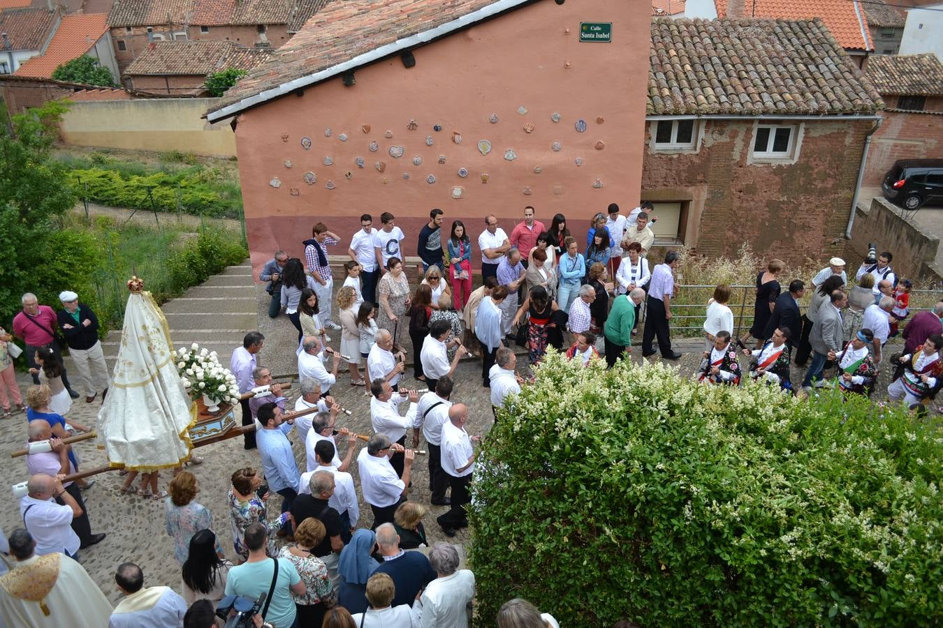 Ventosa celebra su Virgen Blanca