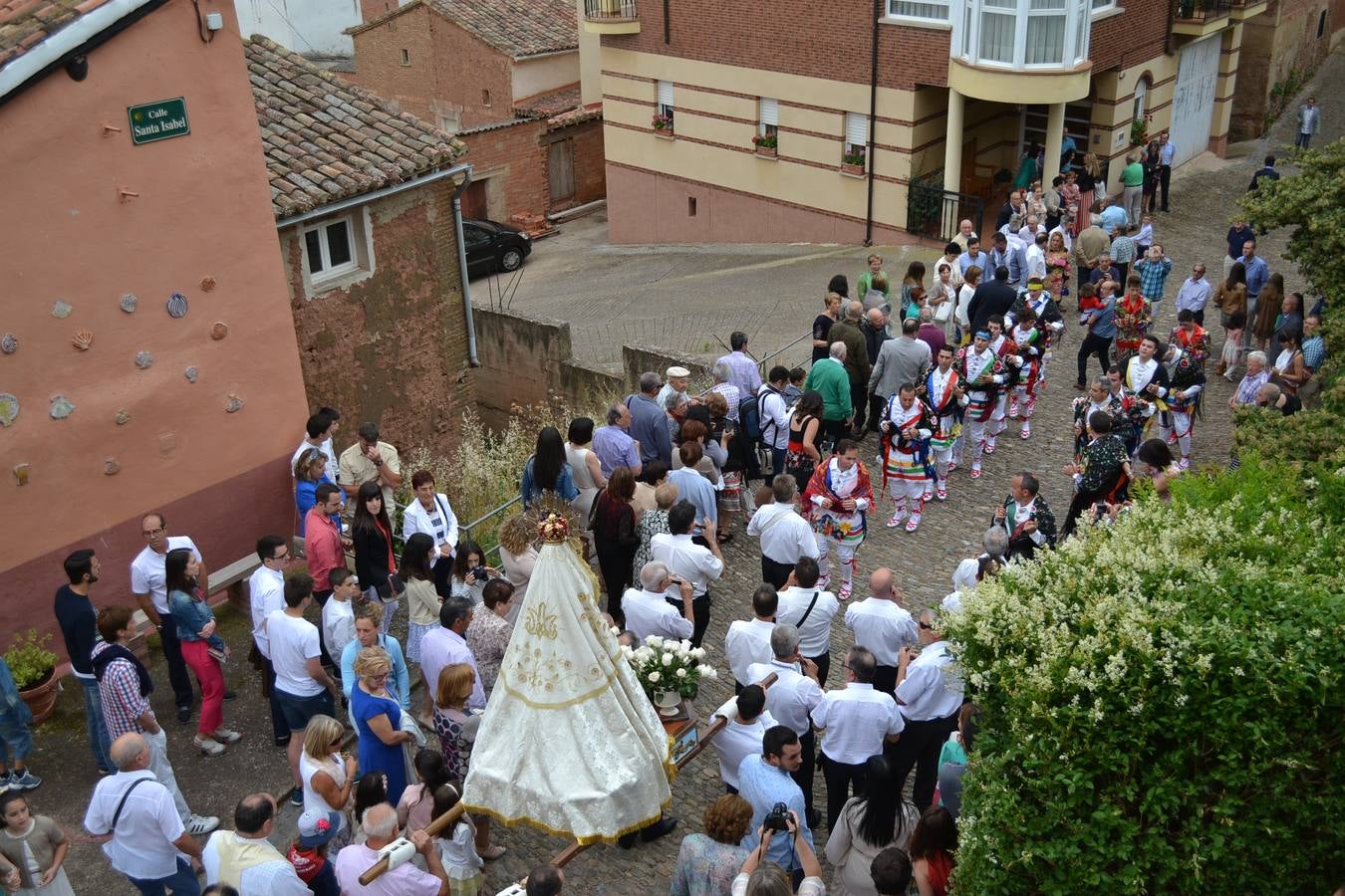 Ventosa celebra su Virgen Blanca