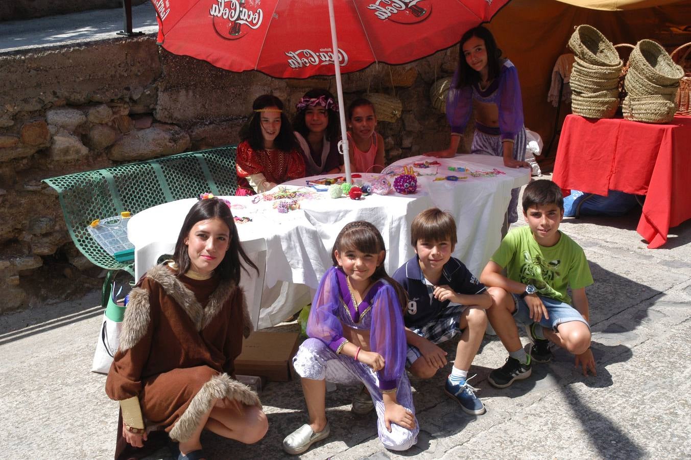 Primera jornada de la VI feria de las Tres Culturas en Cervera