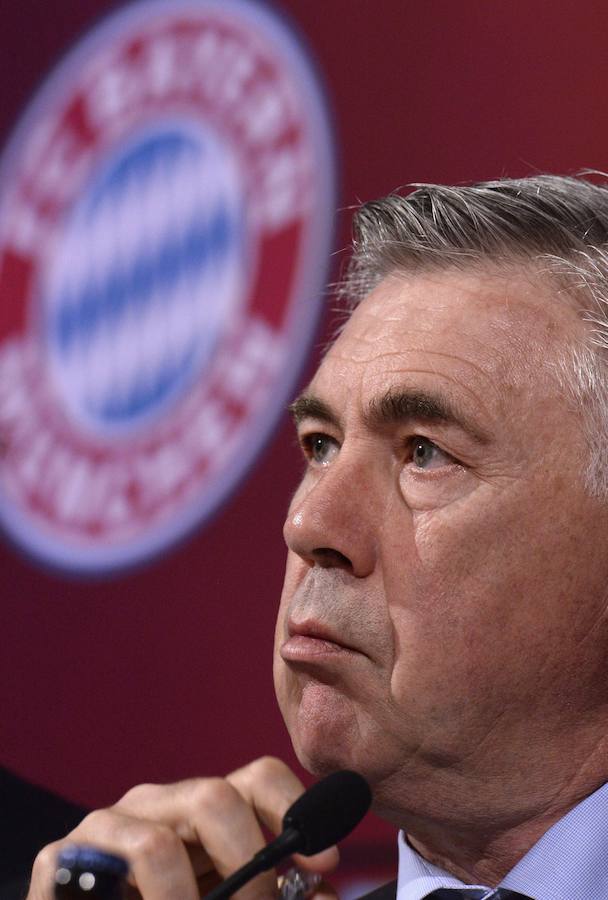 Carlo Ancelotti presentado como nuevo técnico del Bayern de Múnich