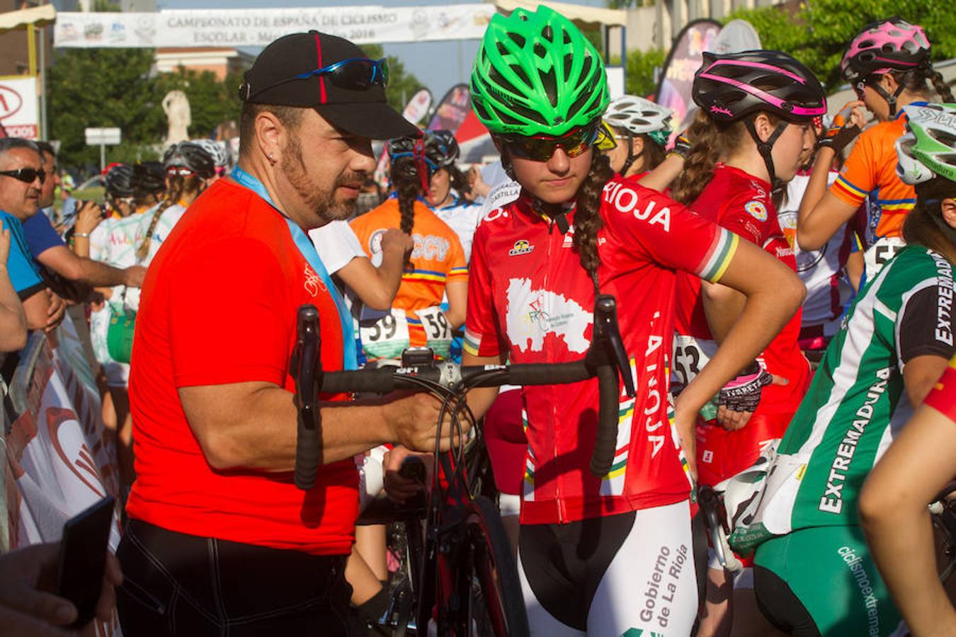 Los riojanos compiten en el Nacional de ciclismo (II)