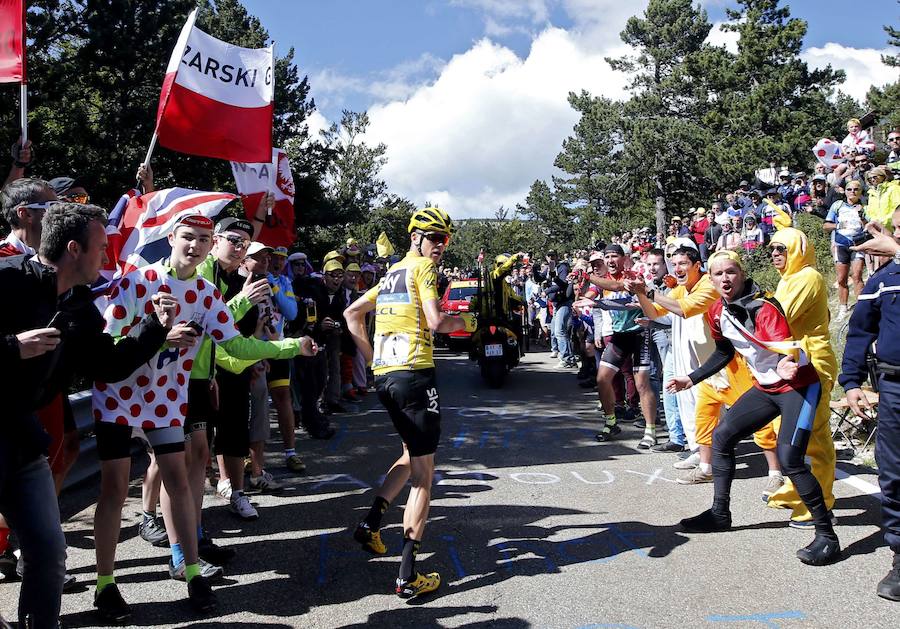 El accidente de Chris Froome en el Tour, en imágenes