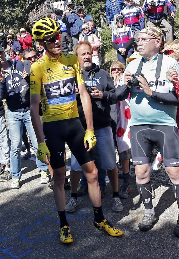 El accidente de Chris Froome en el Tour, en imágenes