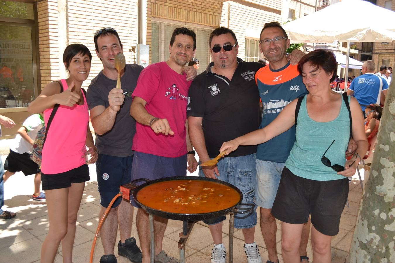 Concurso de paellas en Nájera