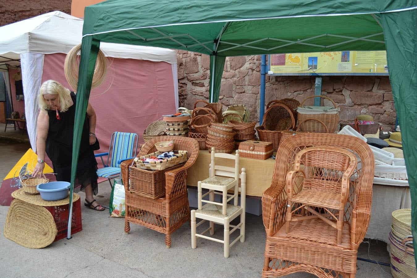 Mercado medieval en Azofra