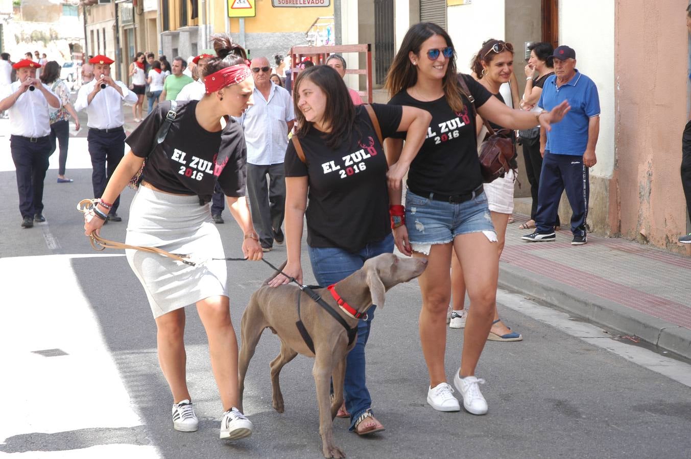 Disparo del chupinazo en Cervera