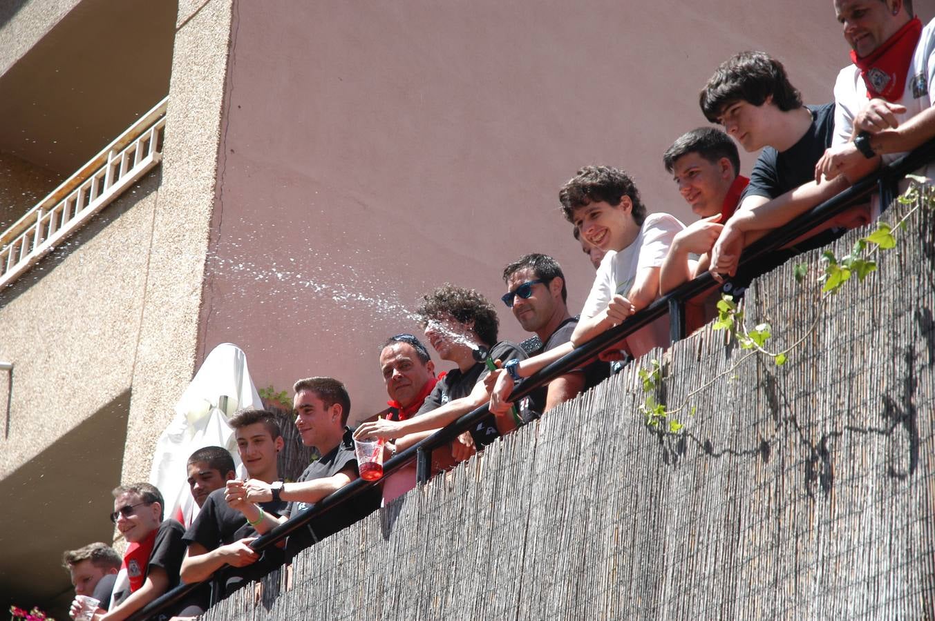 Disparo del chupinazo en Cervera