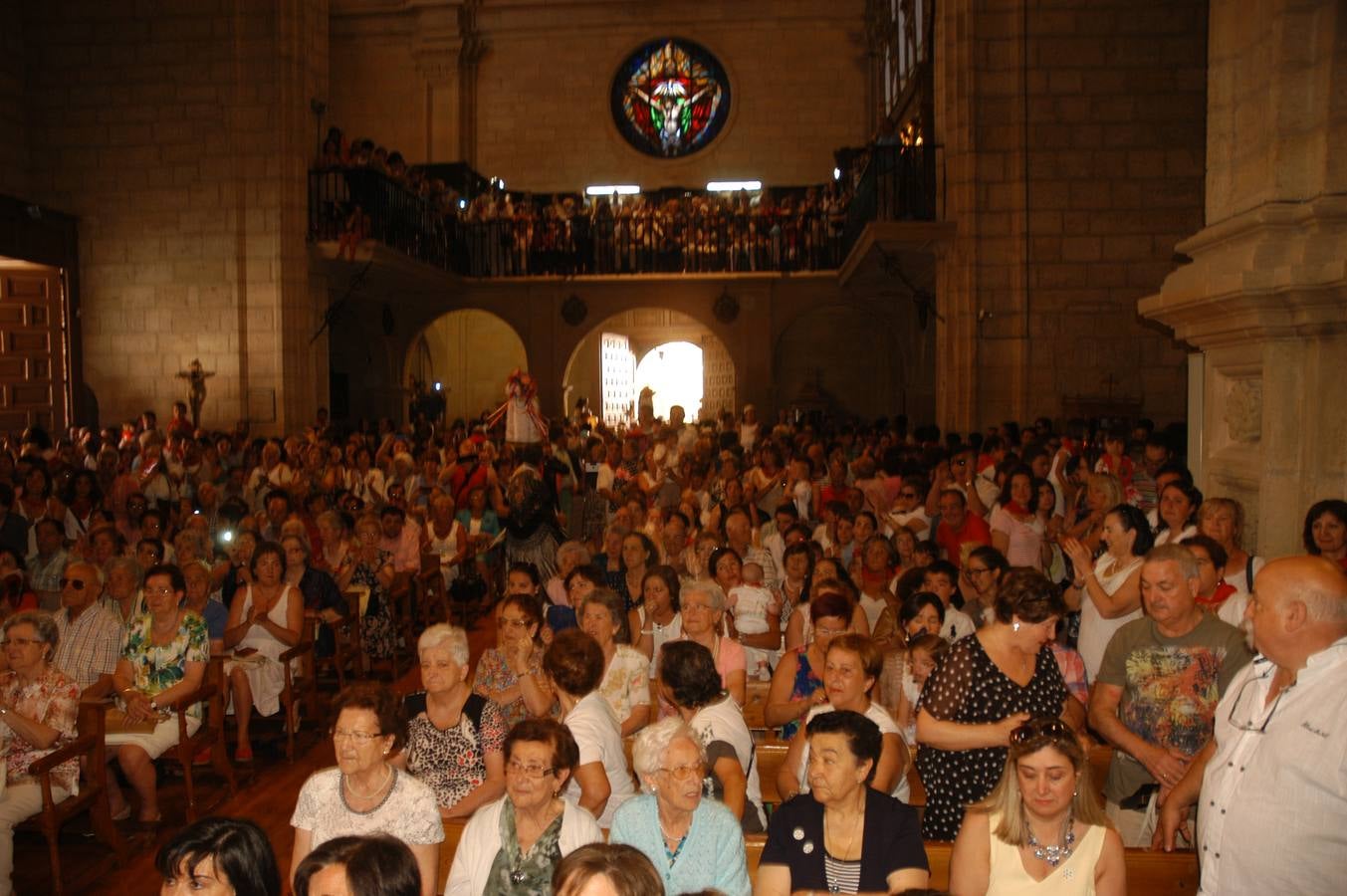 Cervera celebra la bajada de Santa Ana
