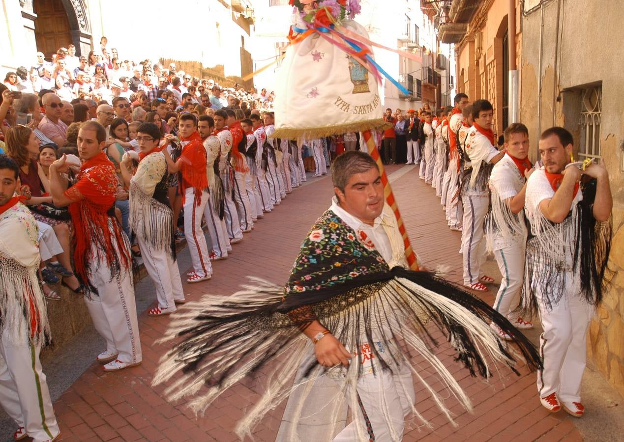Cervera celebra la bajada de Santa Ana