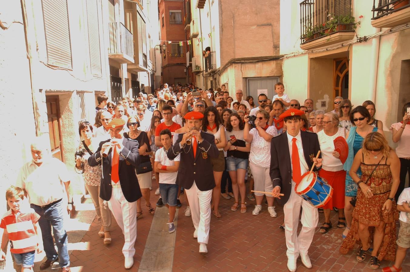 Cervera celebra la bajada de Santa Ana