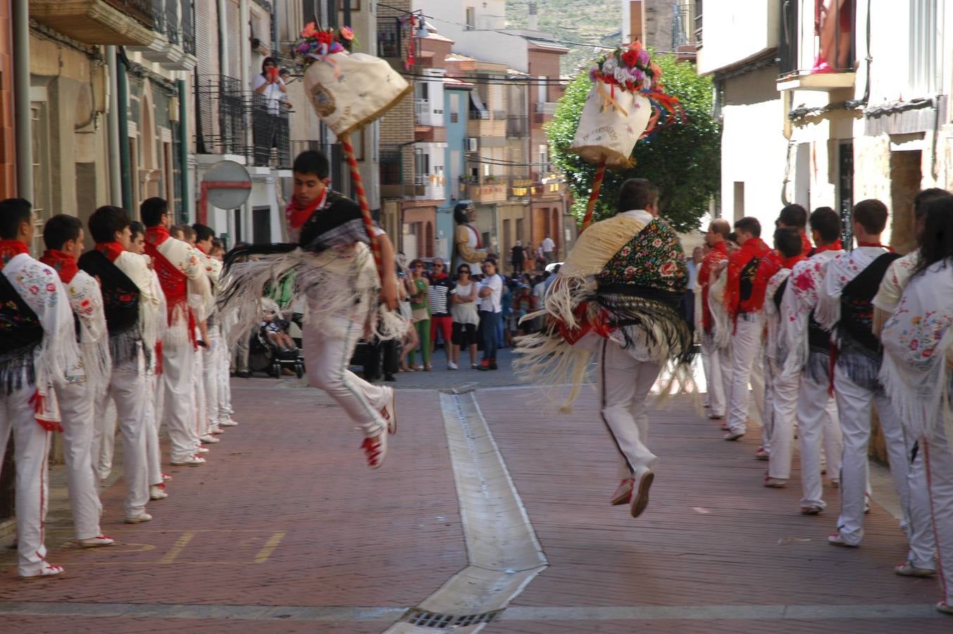 Cervera celebra la bajada de Santa Ana