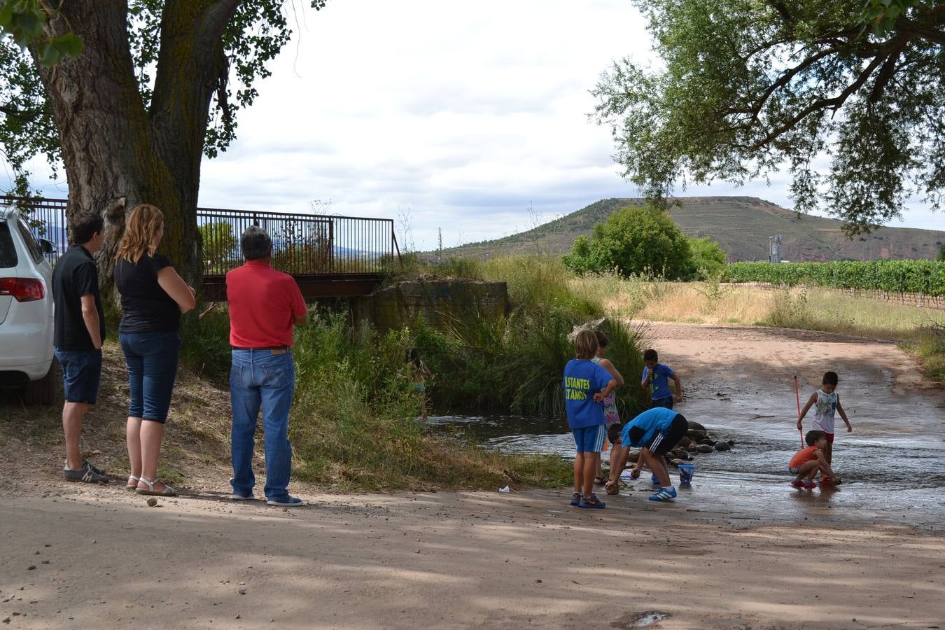 La jira a La Cerrada en Huércanos