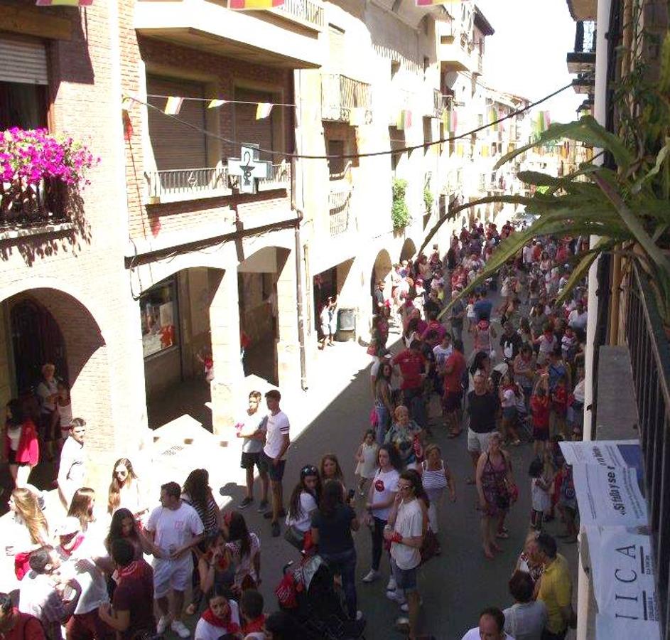 Murillo de Río Leza lanza el cohete