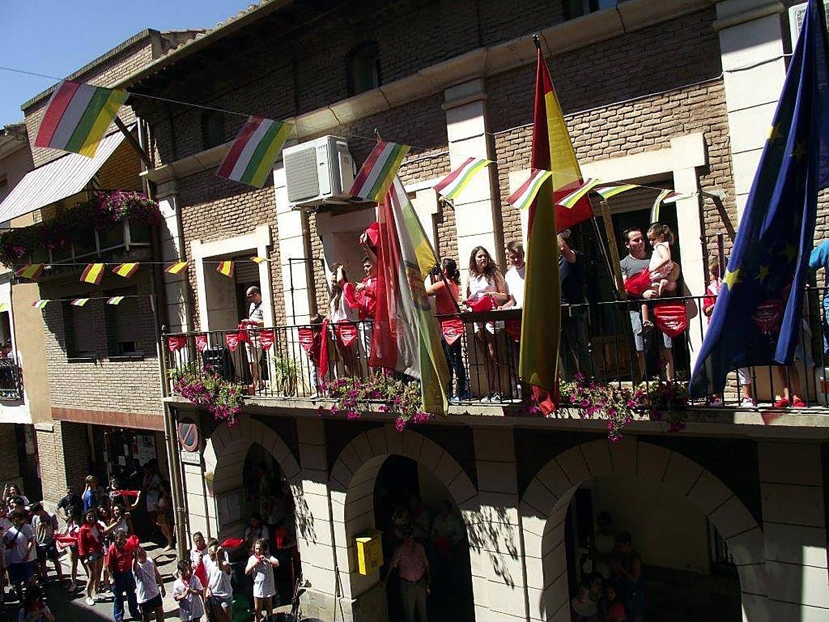 Murillo de Río Leza lanza el cohete