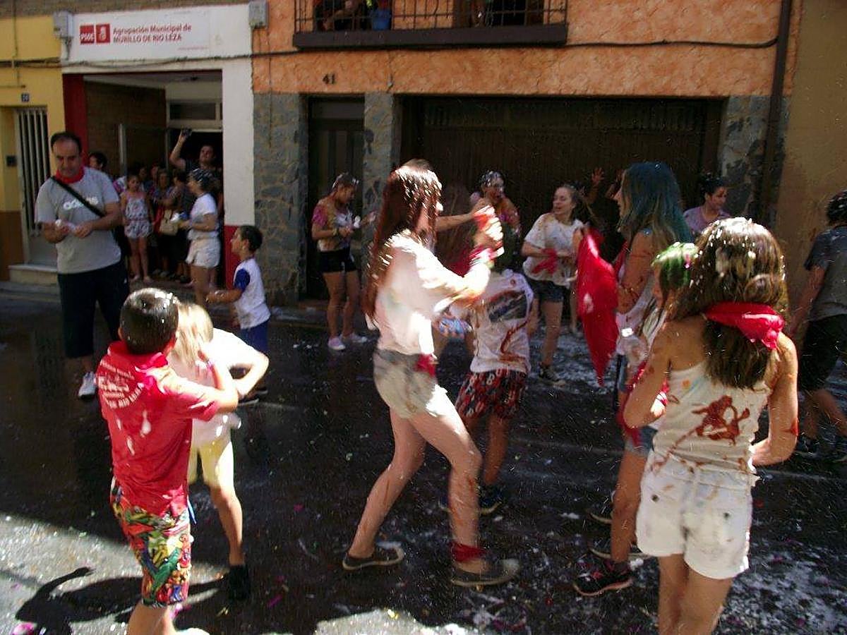 Murillo de Río Leza lanza el cohete
