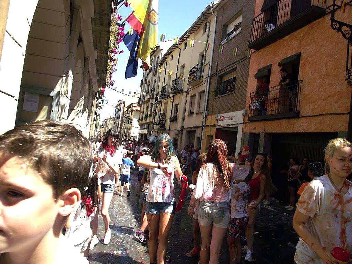 Murillo de Río Leza lanza el cohete