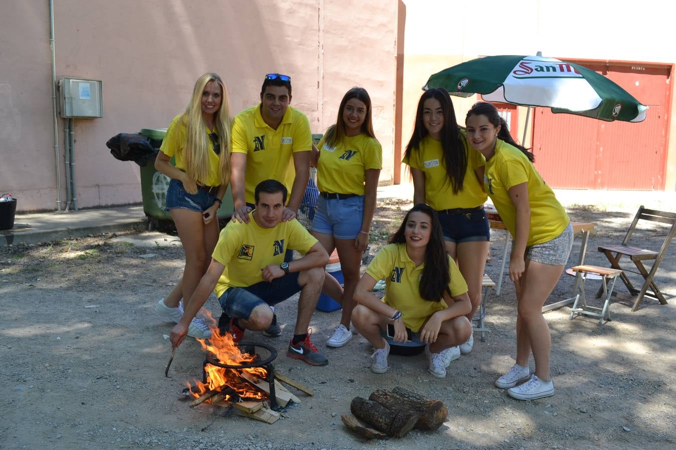 Paellada en Nájera