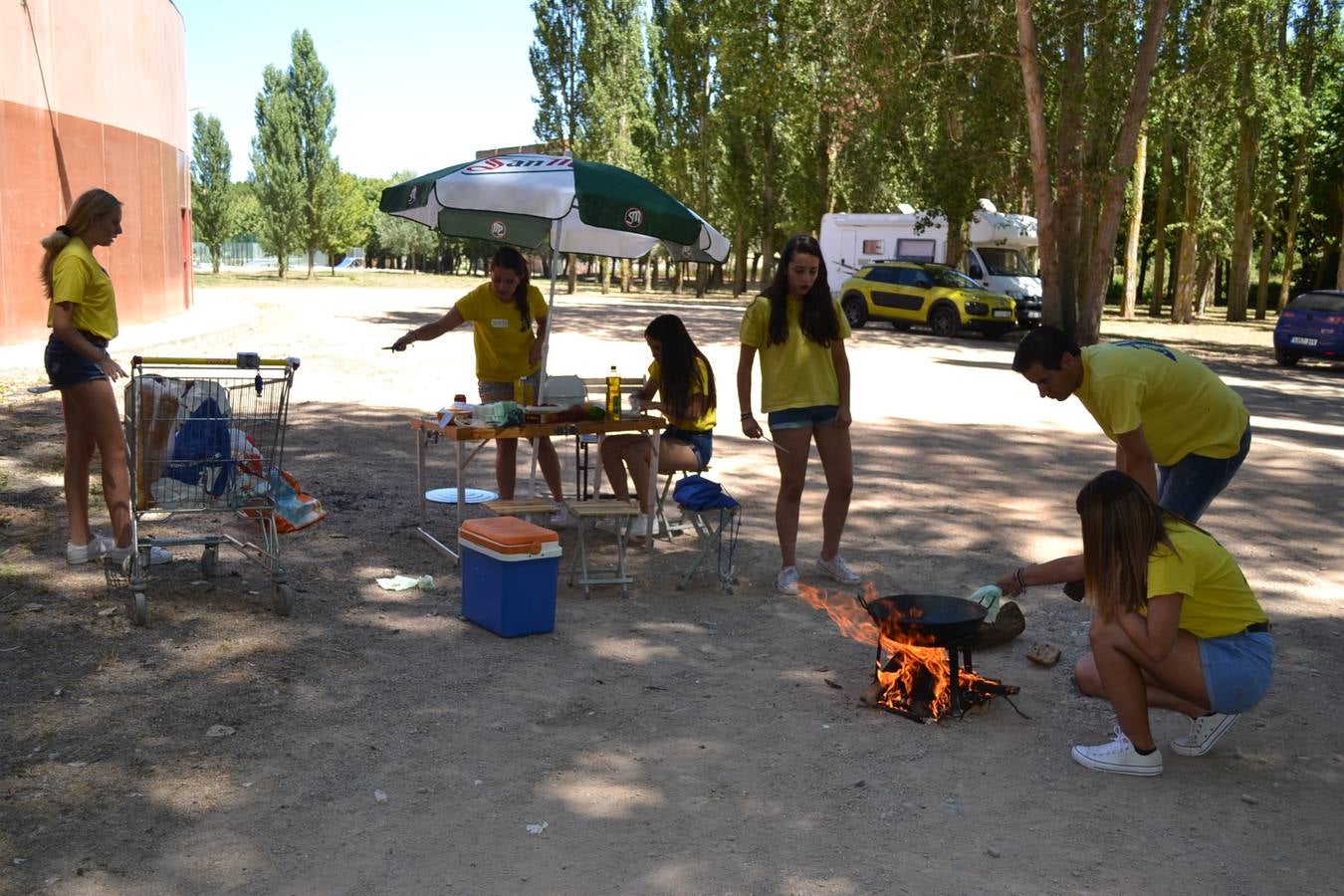 Paellada en Nájera