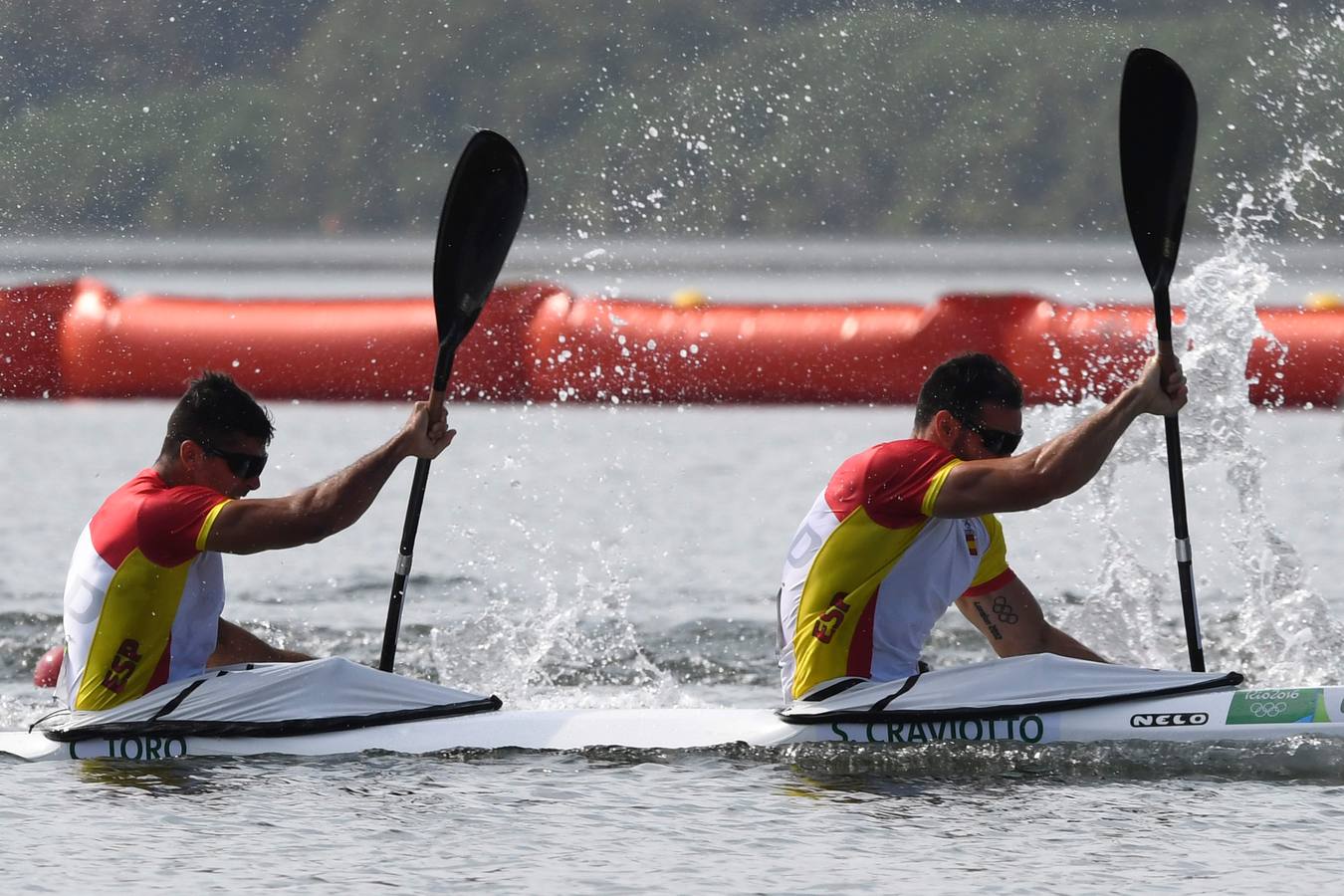 Saúl Craviotto y Cristian Toro, oro en K2 200