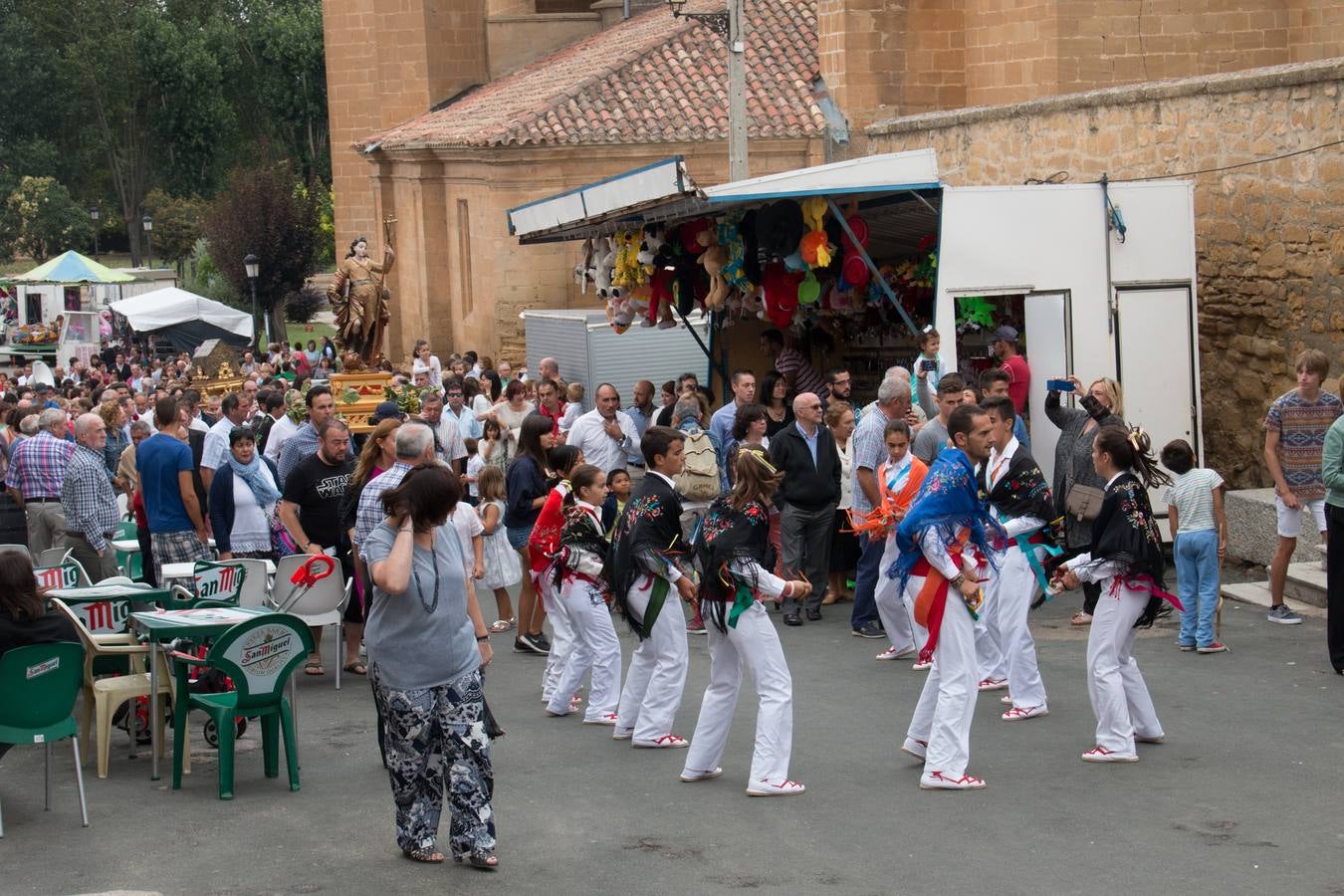 Bañares honró a su patrón, San Formerio