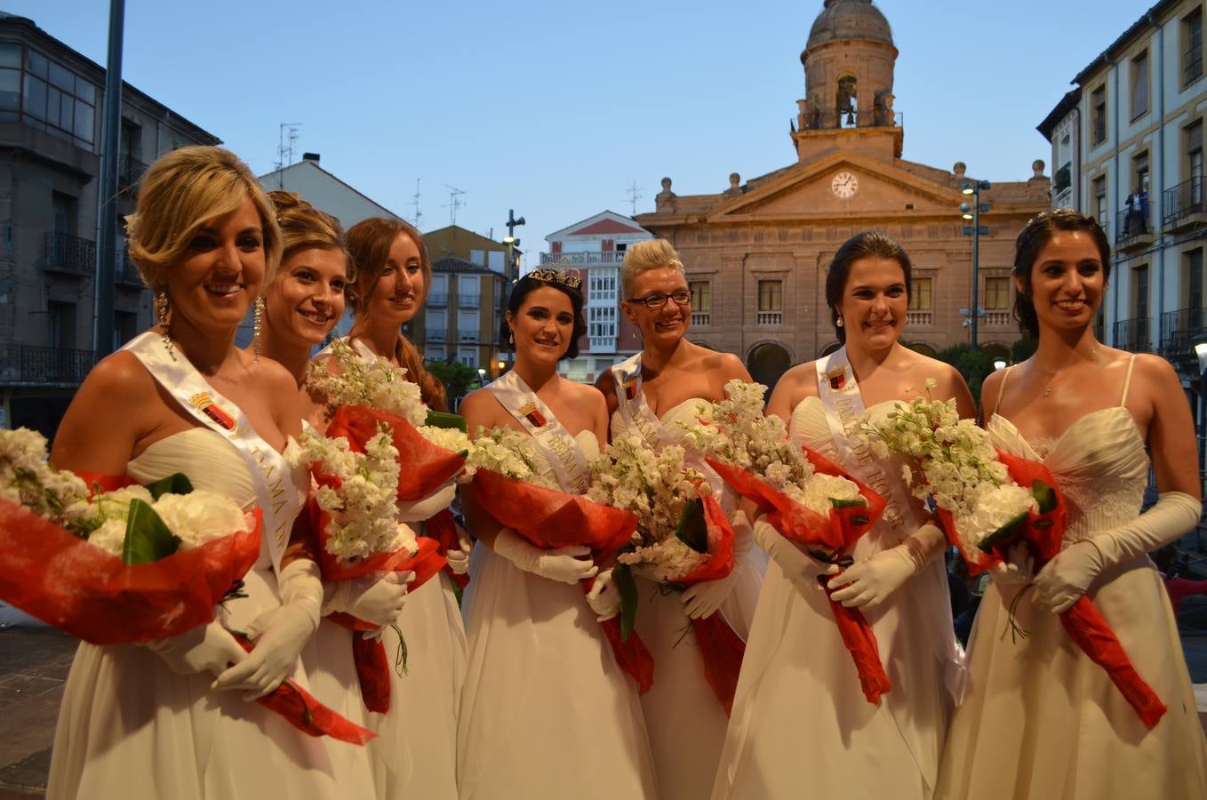 Paula Remírez, reina de las fiestas de Calahorra