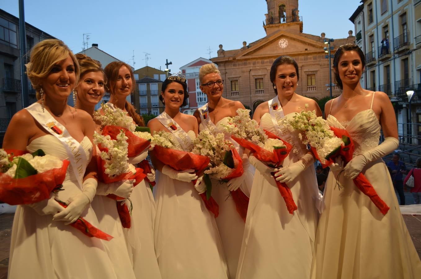 Paula Remírez, reina de las fiestas de Calahorra