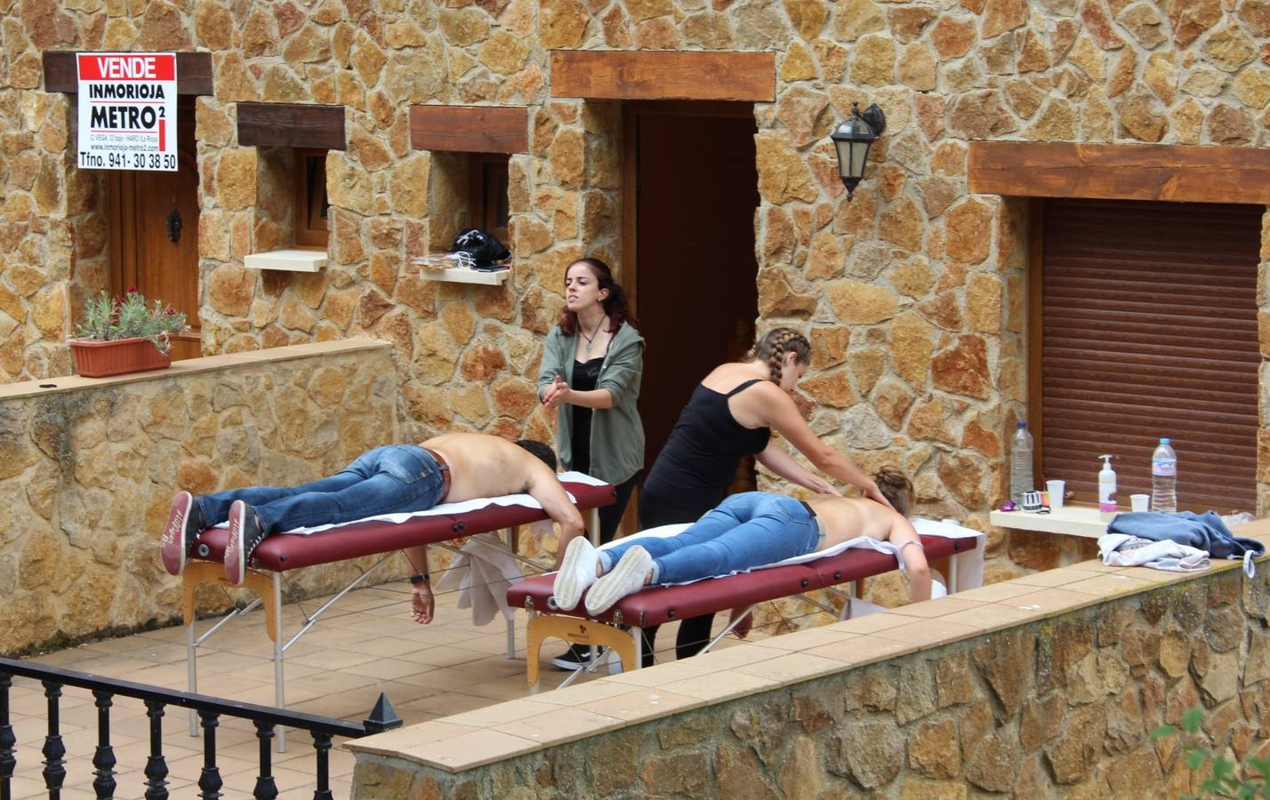 Rodezno enseña sus calaos