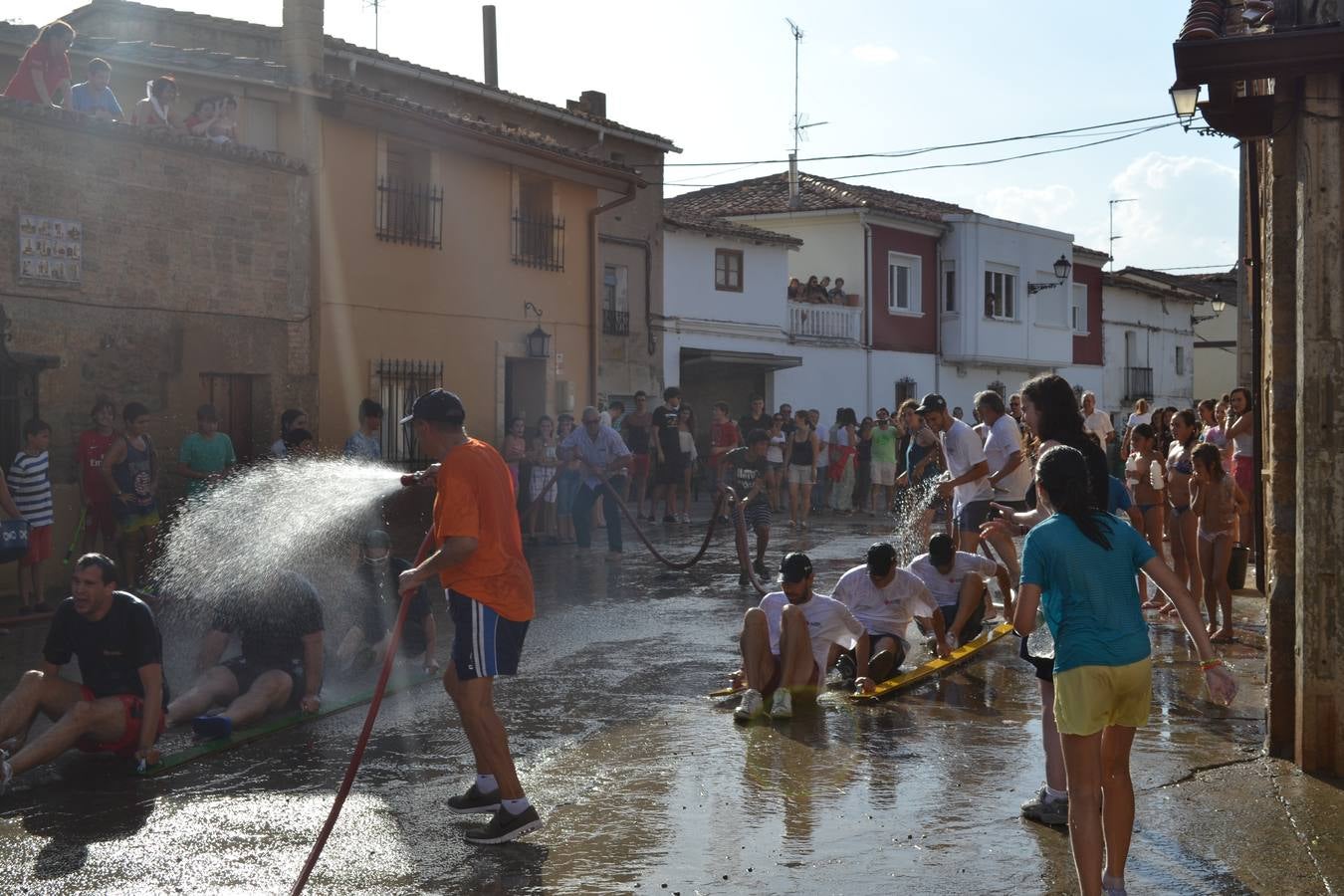 Traineras de secano en San Torcuato