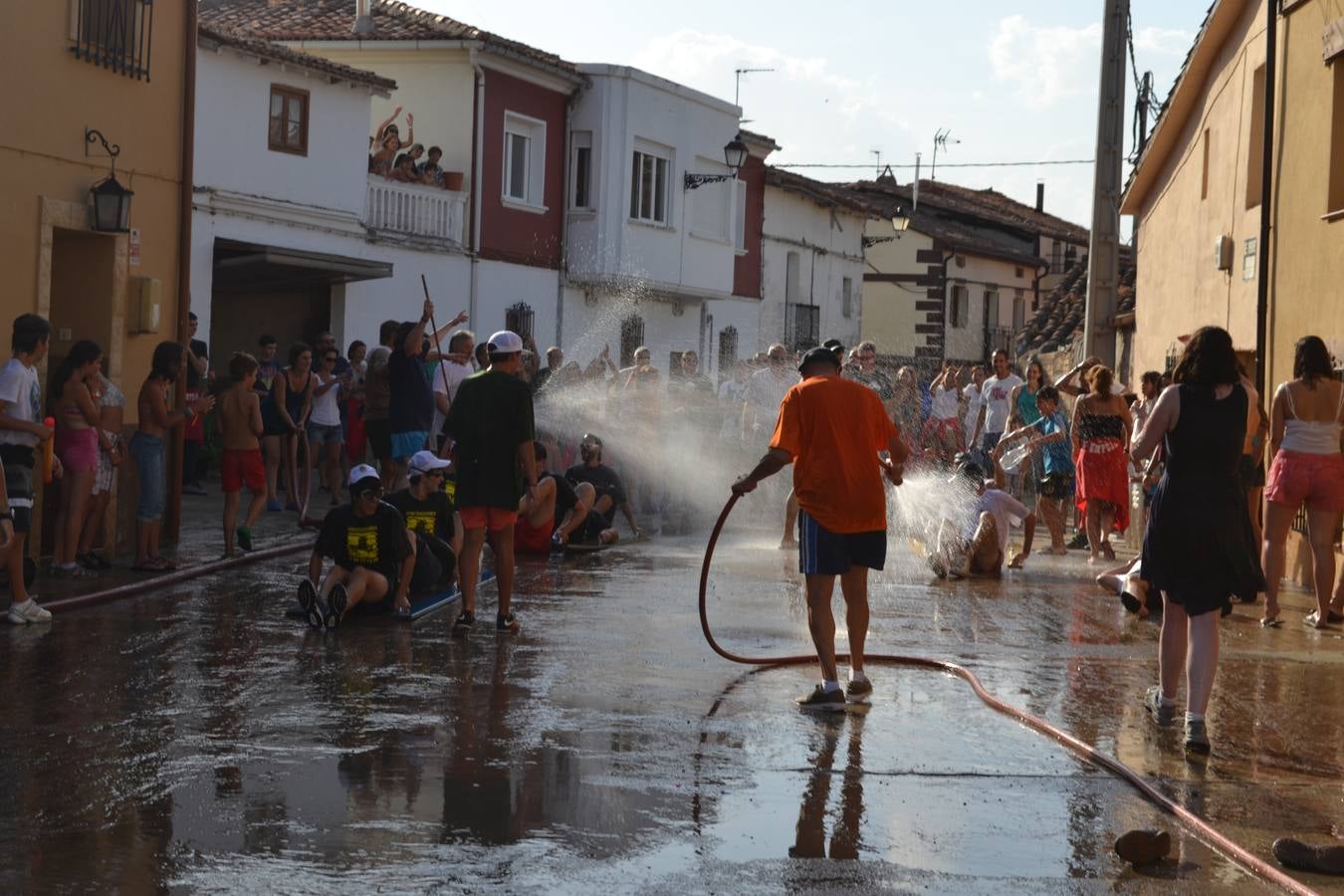 Traineras de secano en San Torcuato