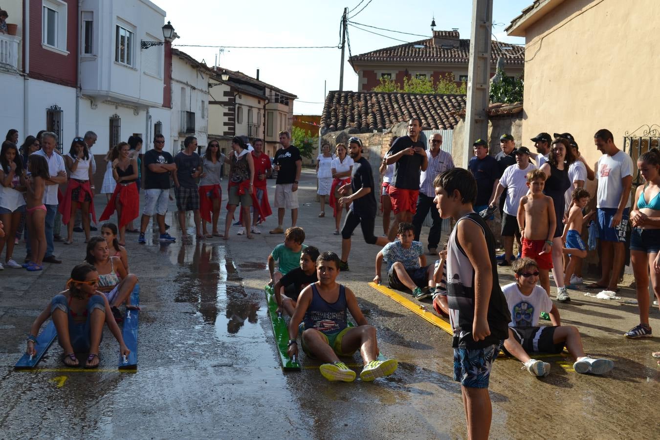 Traineras de secano en San Torcuato