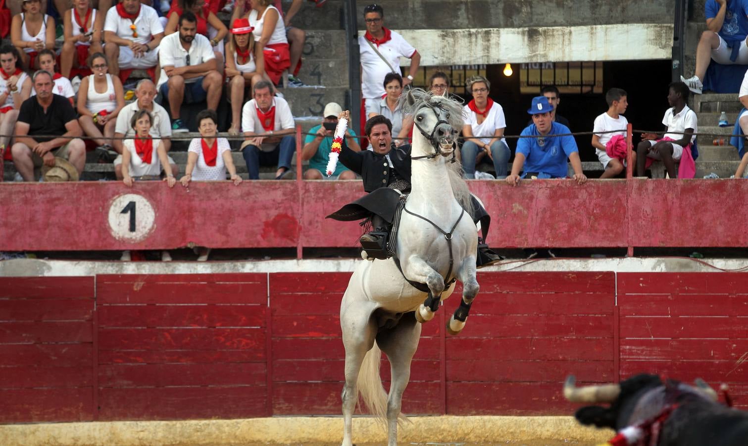 Tarde de rejones en Calahorra