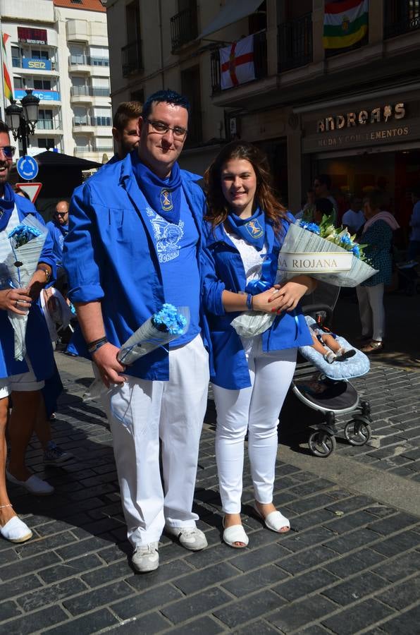 Calahorra se vuelca con la Ofrenda de Flores