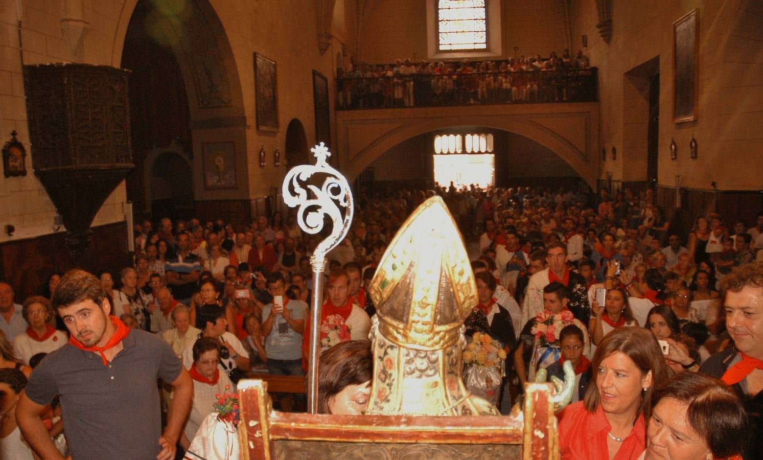 Cervera celebra la bajada de San Gil