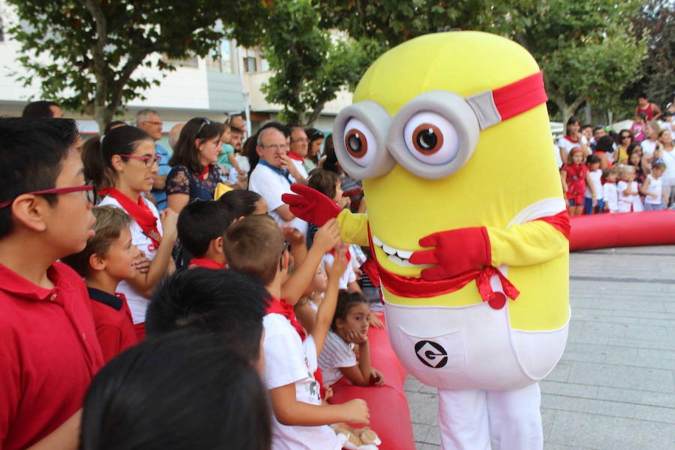 Sanferminions, el último acto infantil del las fiestas de Calahorra